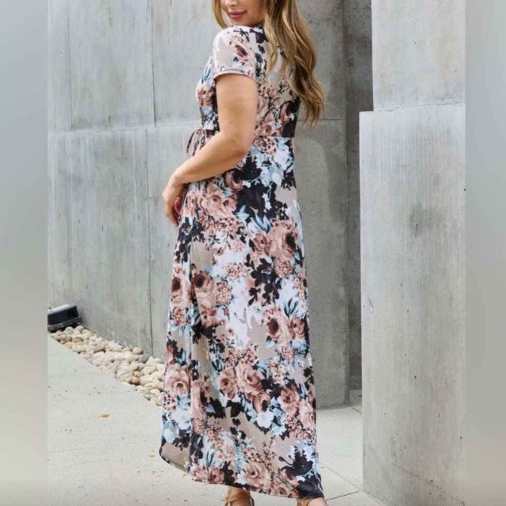 Heimish Give Me Roses Floral Maxi Wrap Dress - Picture 3 of 8